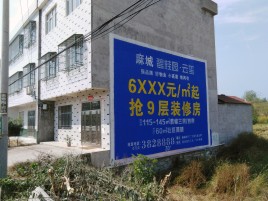 巴南墙体广告质量分析